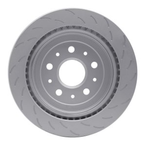 Cadillac CTS Brake Rotor (1) - Rear Right - R1 Concepts - Slotted GeoSPEC - `15-`19